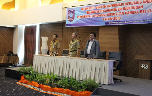 Kasubbag Kepegawaian SKPD Pemprov Babel Diminta Aplikasikan Hasil Workshop