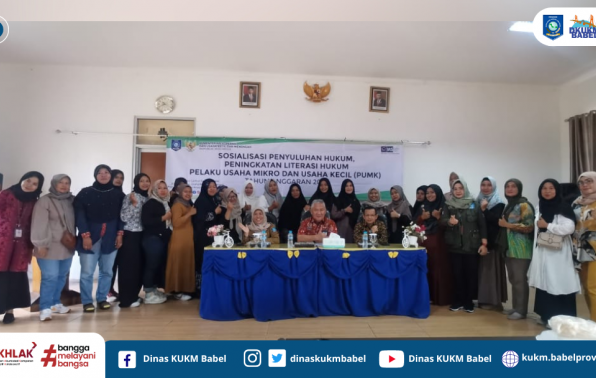 Tingkatkan Literasi Hukum, DKUKM Berikan Penyuluhan HAKI Bagi UMK