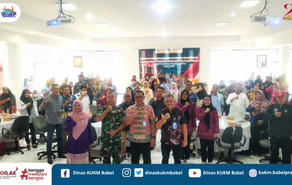 Perkuat Peran Koperasi Merah Putih, DKUKM Babel Bekali Pengurus KDKMP se-Kota Pangkalpinang