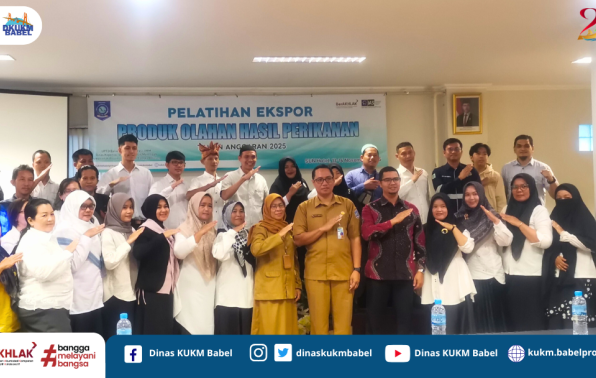 Pelatihan Ekspor Produk Olahan Hasil Perikanan, UMKM Babel Siap Melangkah ke Pasar Dunia