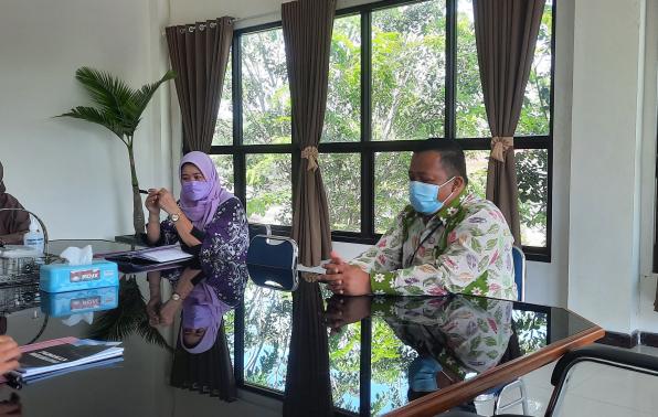 Dinas KopUKM Terima Mahasiswa PKL dari IAIN SAS