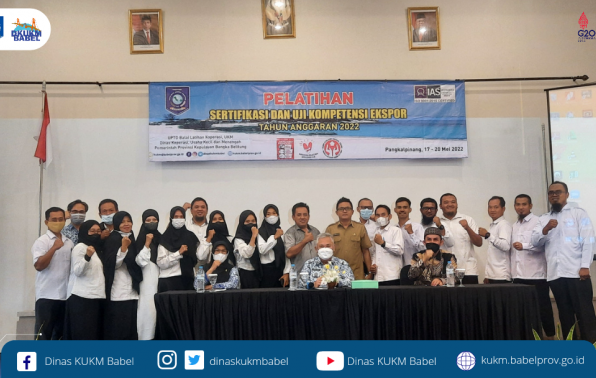 Dorong UMKM Go Ekspor, Dinas KUKM Berikan Pelatihan Sertifikasi Ekspor