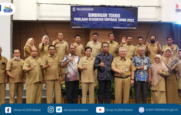 Kadis KUKM Buka Rakor Pengawasan Koperasi  di Babel Tahun 2022