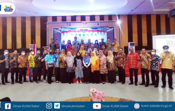 Kadis KUKM Babel Buka Rakorda Pemberdayan KUMKM Tahun 2022