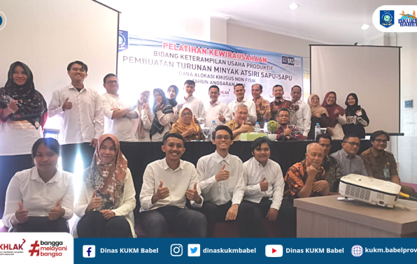 DKUKM Dorong UMKM Kembangkan Produk Turunan Minyak Atsiri Sapu-Sapu