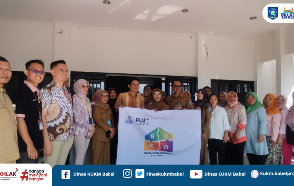 DKUKM Launching Rumah Kolaborasi (Ruko) PLUT Babel