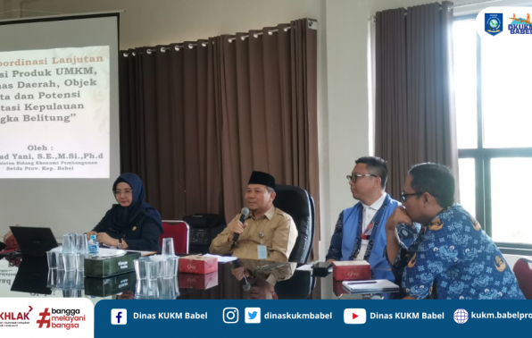 DKUKM Gelar Rapat Persiapan Festival Gerai Nusantara Khas Provinsi Bangka Belitung
