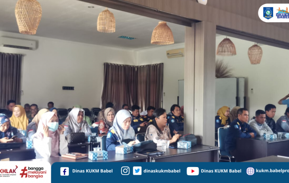 DKUKM Lakukan Rapat Evaluasi Kinerja Tenaga Pendamping KUMKM Tahun 2023