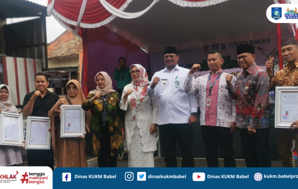 Pj. Gubernur Resmikan Pasar Mambo sebagai Zona KHAS Pertama di Babel