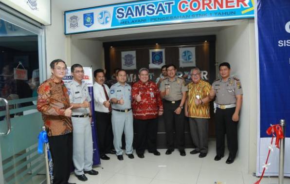 Sekda Pemprov Babel Resmikan Samsat Corner