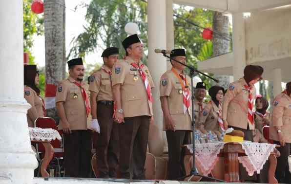 Gubernur Babel: Pramuka Ciptakan Karakter Pemimpin Bangsa