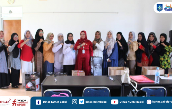 DKUKM Pinjamkan Alat Produksi bagi 14 Pelaku UMKM Pasca Pelatihan