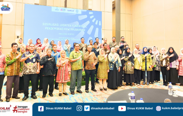 Penguatan Peran JF Pengembang Kewirausahaan, Dorong UMKM Babel Naik Kelas