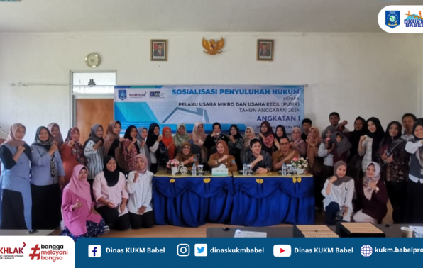 30 PUMK Ikuti Sosialisasi Hukum Bisnis