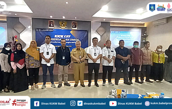DKUKM Apsesiasi Program Kickoff Pemberdayaan UMKM DJPb Babel