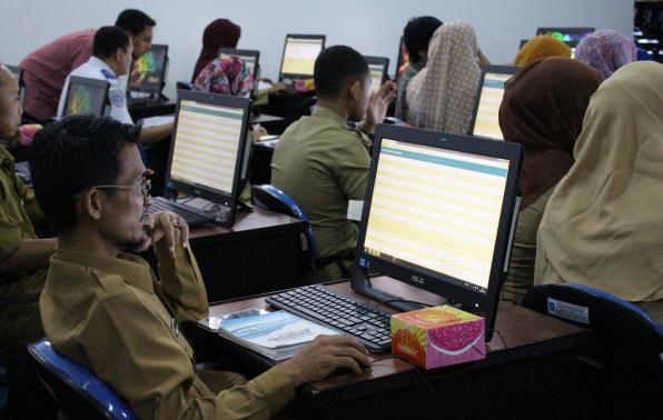 PNS Pemprov Babel Diberikan Pemahaman Software Aplikasi TKD