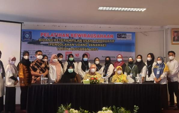 Kadis Buka Pelatihan Pengolahan Udang Vaname