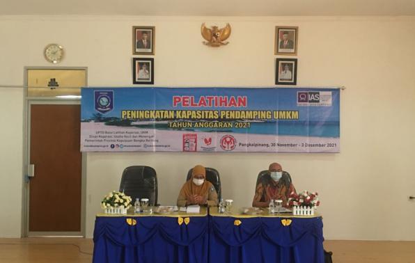 25 Tenaga Pendamping UMKM Ikuti Pelatihan Peningkatan Kapasitas