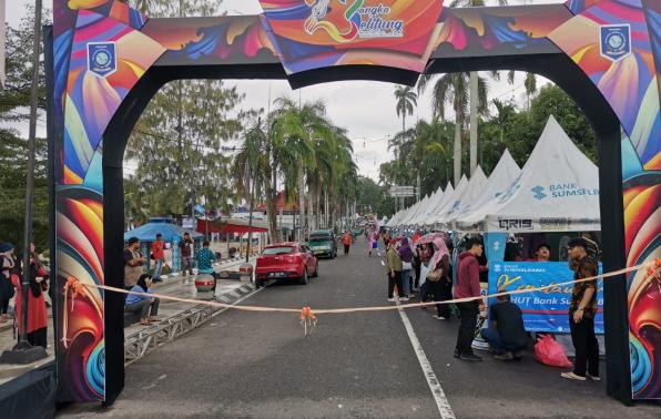 Sambut HUT Ke-23 Babel, DKUKM Gelar Bazar UMKM di ATM Pangkalpinang