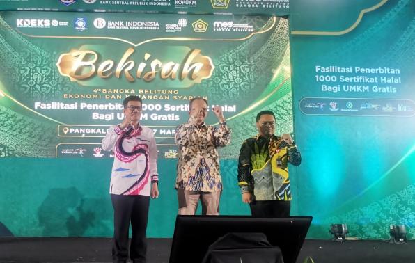 Mandatory Halal : 1000 UMKM Babel Difasilitasi Sertifikat Halal Gratis