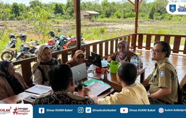 DKUKM Gelar Rapat Evaluasi Kinerja Tenaga Pendamping UMKM