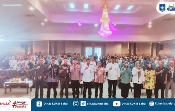 Apresiasi Pelaku UMKM, Pemprov Babel Berikan Penghargaan Kepada 67 UMKM