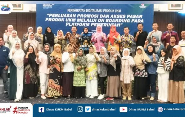 30 Pelaku UMKM Ikuti Kegiatan Peningkatan Digitalisasi Produk UKM