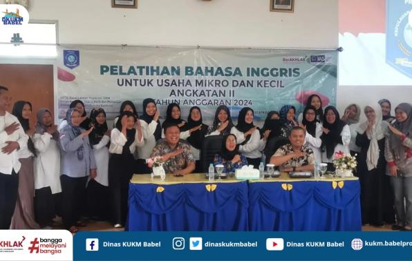 30 UMKM Tingkatkan Kemampuan Komunikasi Bahasa Inggris