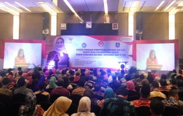 Sinergi Program dengan Kemenkop UKM, Dekranas Berikan Pelatihan 405 pengrajin UKM Babel