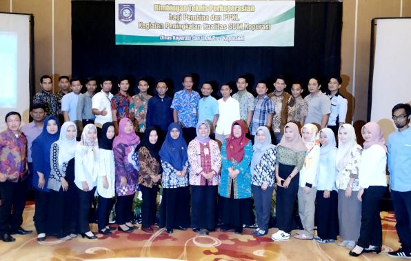 Tutup Bimtek Peningkatan SDM Koperasi, Kadis KUKM Ingatkan Lima Hal Penting Kepada PPKL dan Pendamping Koperasi