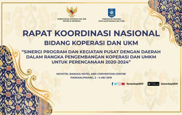Nanti Malam, Menteri Puspayoga Buka Rakornas  Koperasi dan UKM di Pangkalpinang