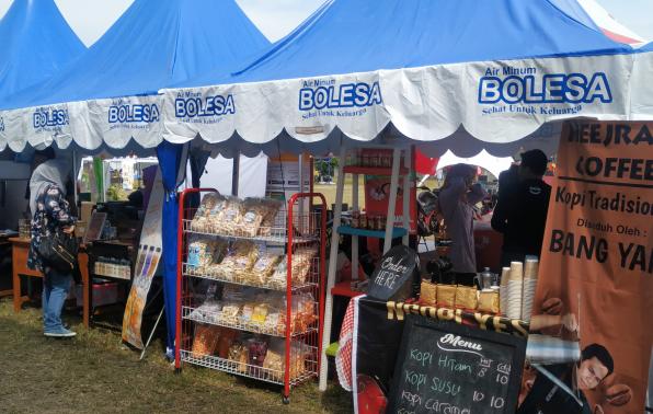 Meriahkan Kejurnas Wushu, Puluhan UMKM Ikuti Babel Food Festival dan Expo 2019