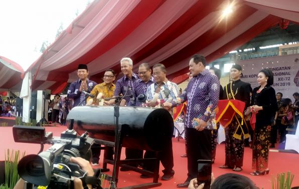 Harkopnas 2019 : Pemerintah Dorong Transformasi Ekonomi Lewat Koperasi