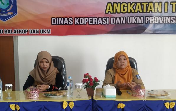 Buka Pelatihan Strategi Pengembangan Usaha, Ini Pesan Kadis KUKM kepada Pelaku UKM