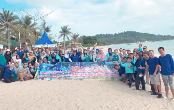 Tingkatkan Kekompakan dan Kebersamaan, Dinas KUKM Gelar Family Gathering