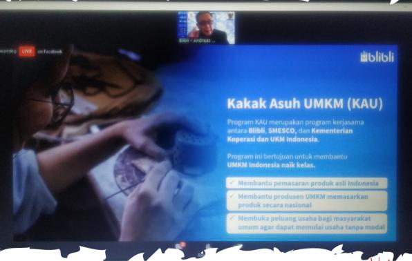Program KAU Bantu UMKM Naik Kelas dan Terhubung ke Ekosistem Digital