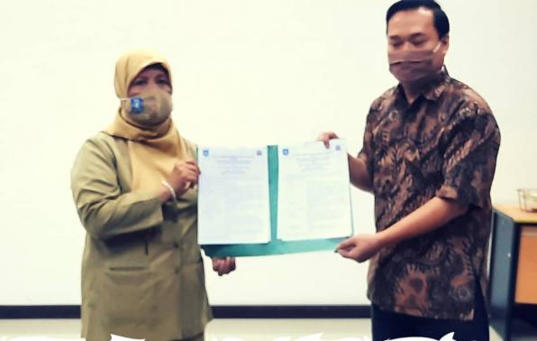 Dinas KUKM Tandatangani Nota Kesepahaman Pendataan UMKM dengan ISB Atma Luhur