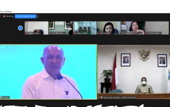 Gerakan Inovasi dan Tranformasi Digital, Menkop UKM : Momentum Untuk Memodernisasi Koperasi