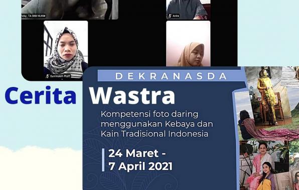 Babel Provinsi Pertama Sosialisasikan Kompetisi Foto Cerita Wastra Tahun 2021