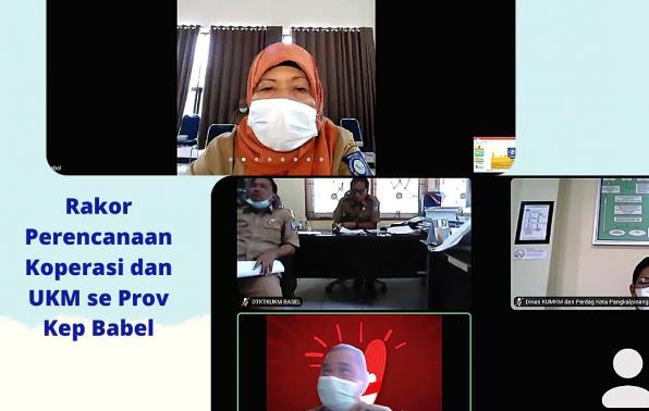 Dinas Gelar Rakor Perencanaan Koperasi dan UMKM se - Babel