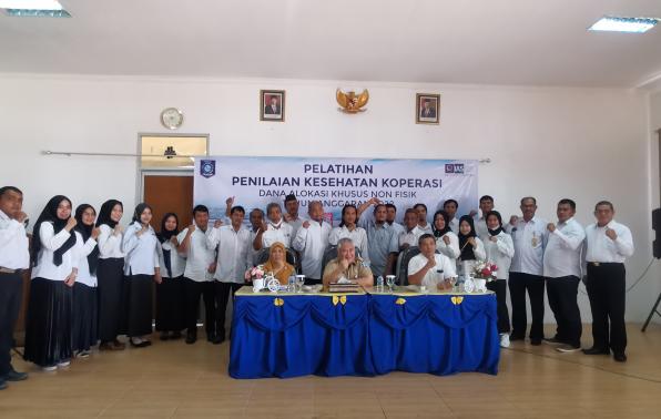 Tingkatkan Profesionalitas Pengelolan Koperasi, DKUKM Berikan Pelatihan Penkes Koperasi