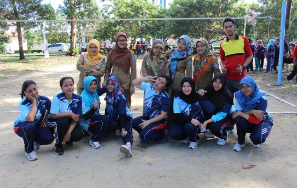 Tim Voli Putri BKD Pemprov Babel Bungkam Dinkessos