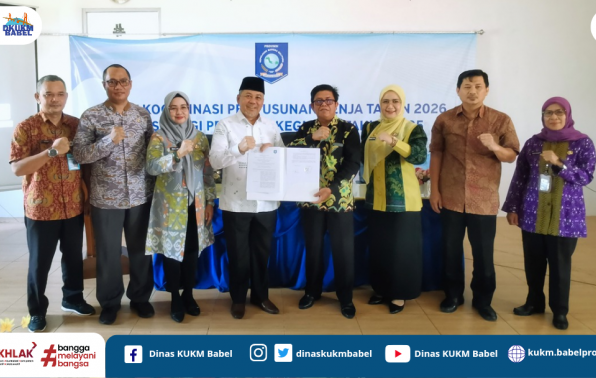 Dinas KUKM Babel dan IAIN SAS Tandatangani Kerja Sama