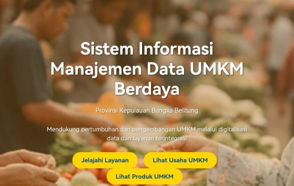 Dinas KUKM Babel Mulai Aktivasi Akun Operator Data Si Daya, Perkuat Pendataan dan Promosi UMKM
