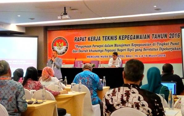 BKD Babel Hadiri Rakernis Kepegawaian Di Bali