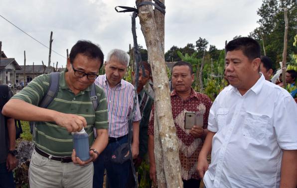Wagub Datangkan Peneliti dan Pemilik Pabrik Pupuk Organik Korea Lakukan Uji Coba di Babel
