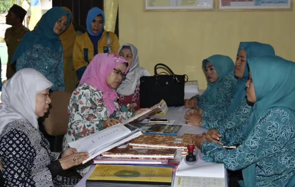 Masuk Lima Besar, Tim Penilai PKK Pusat Verifikasi Administrasi PKK Desa Kurau