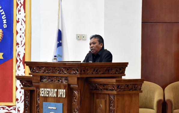 APBDP Disetujui, Gubernur : Ini Dasar Percepatan Proses Pembangunan