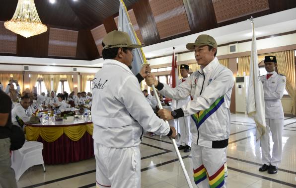 Lepas Kontingen PON XIX, Ini Pesan Gubernur Babel