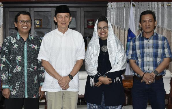 Sekda Babel Terima Kunjungan Komisi Informasi Pusat